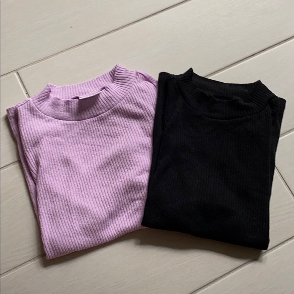 BUNDLE 2 Ribbed Tees